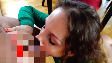 Cheekiness! Owner surprised me with a huge cock! 2