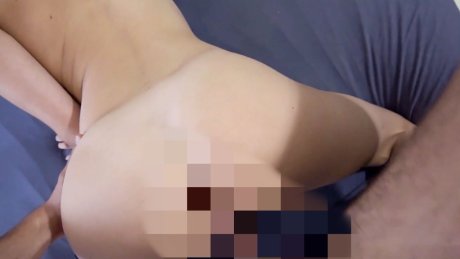 The 1st ass fuck for my boss! Uncut 4