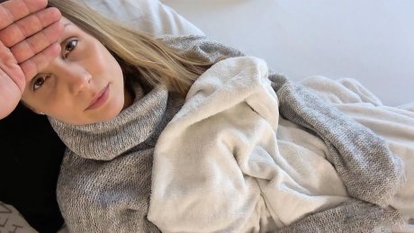 Ill? Doctor inserts his giant thermometer rectally!