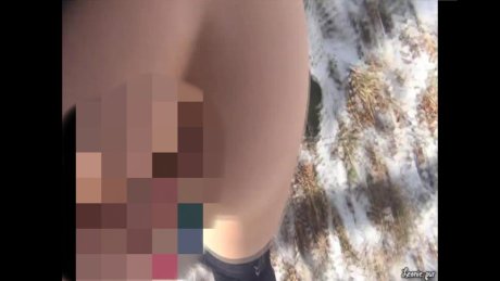 Outdoor-Fick!! Heiße Muschi AO im Schnee geknallt! 7