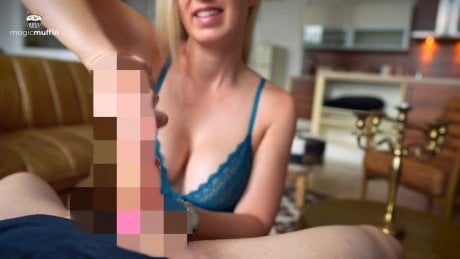 No Hands Cumshot! Ruinierter Stop and Go Handjob 2