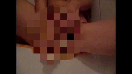 My friend films me in the shower for the first time 4