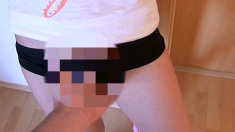 OMG !! Sister takes a shower and I fuck her guy !! 2