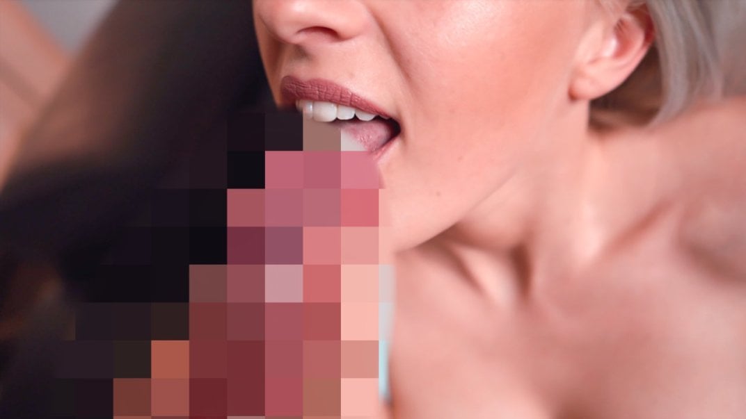 Ich blase ganz genüsslich deinen Schwanz! Facial Cumshot 6