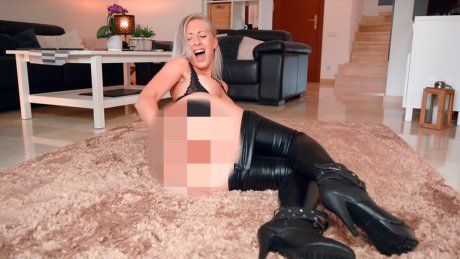 Wetlook Wichsanleitung - Erst komme ich! Dann darfst du auf meinen Arsch spritzen 6