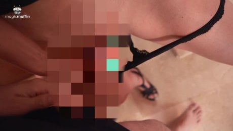 Cum in my panties and I pull them up before shopping