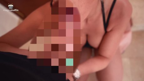 Cum in my panties and I pull them up before shopping 2