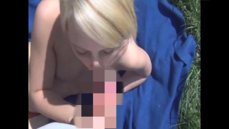 100% Amateur-Fick OUTDOOR 2
