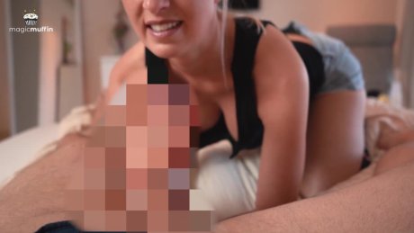 Sweet College Girl jerks your cock 2