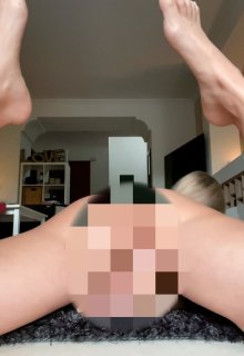 Watch my wet pussy twitch at orgasm