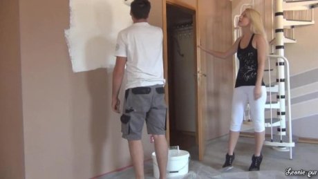 Papa du weißt doch, dass ich auf deinen Lehrling stehe!